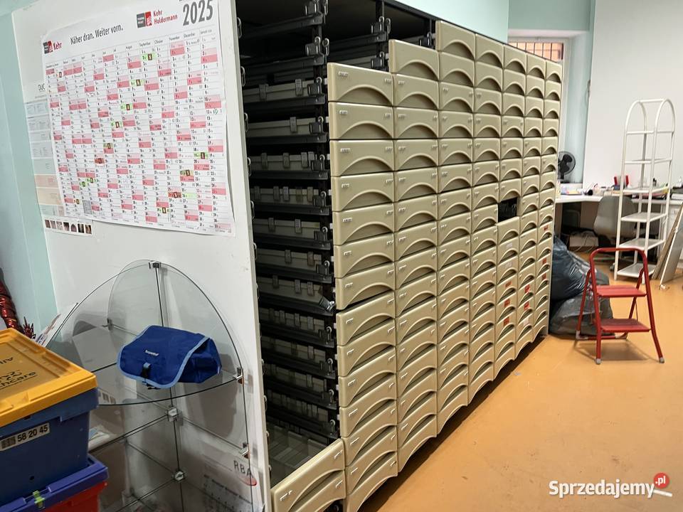 Szafa apteczna głębokiego składowania regał Magazynowanie Nowogard