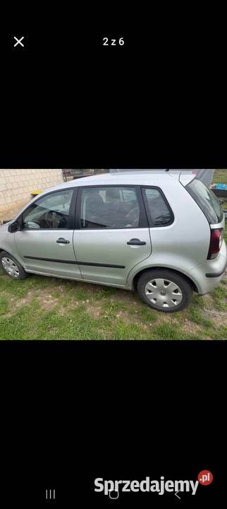VW Polo 12 benzyna zamiana Rok produkcji 2005 lubelskie Lubartów