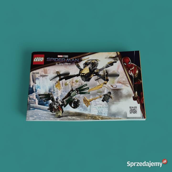 Lego Pudełko i Instrukcja 76195 Spider Mans Warszawa