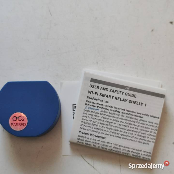 Przełącznik przekaźnika Shelly 1 sprzedam