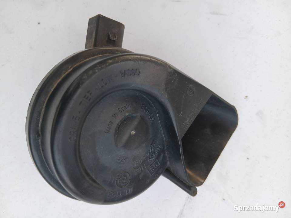 Klakson niskotonowy Bosch 011165 Audi A6 C6 Szczerbice