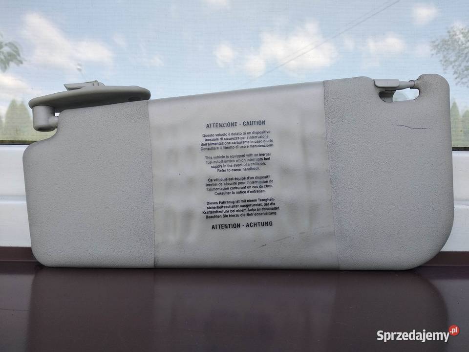 Fiat Punto 2 II osłona daszek przeciwsłoneczny Osłony i zaślepki łódzkie Sieradz