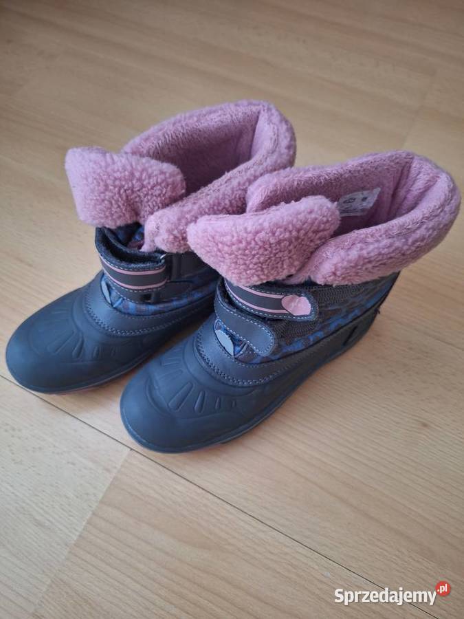 Buty zimowe śniegowce Rozmiar 32