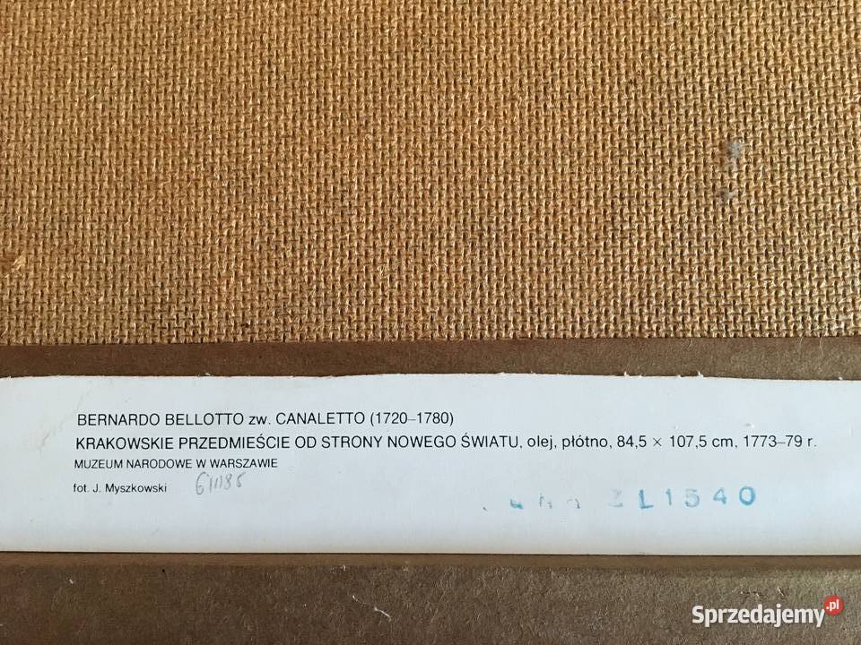 Canaletto reprodukcja