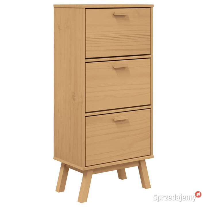Szafka na buty OLDEN brązowa 55x35x120 lite Warszawa sprzedam