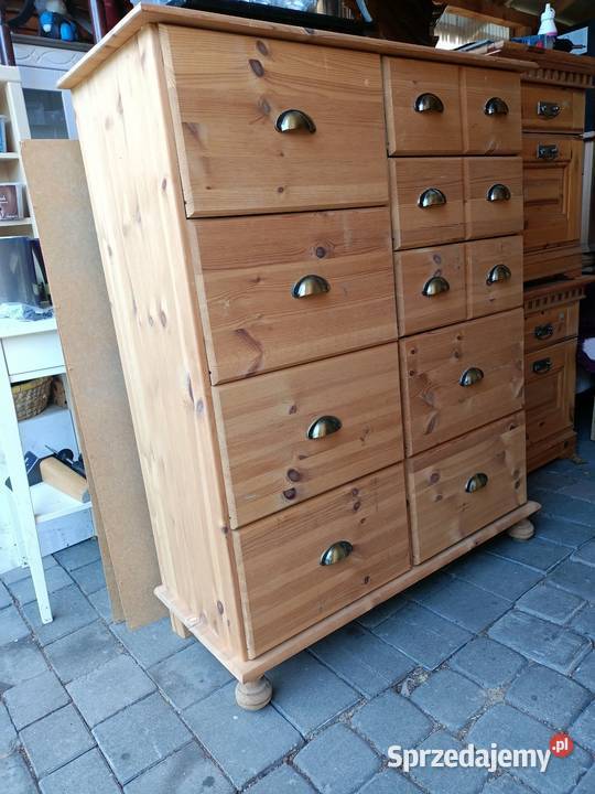 Komoda drewniana apteczna Komody Ryki