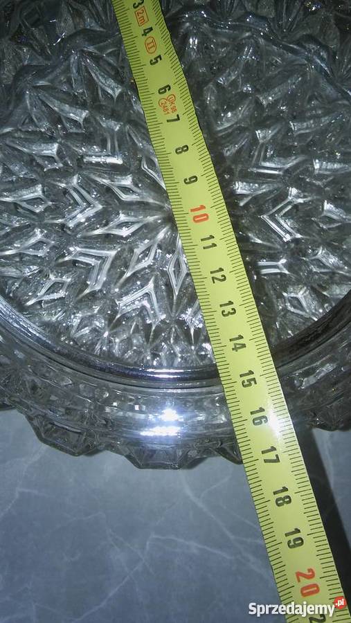 lampa plafon przysufitowy białe szkło cudo lata przezroczysty Gdańsk