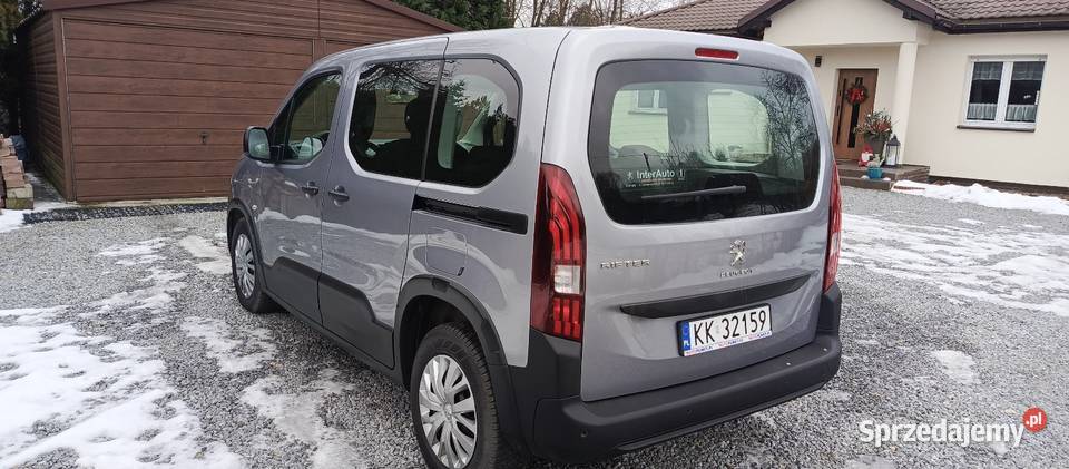 Peugeot Rifter 15 BlueHDI Allure 15 Diesel 102 czujnik zmierzchu Dąbrowa Górnicza sprzedam