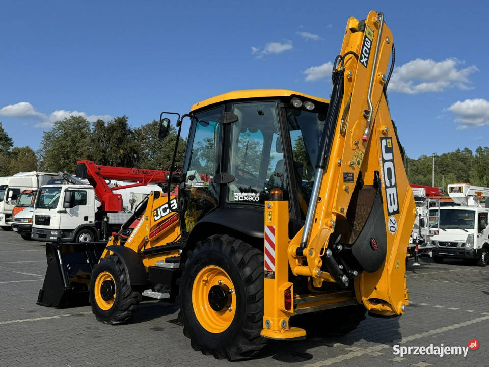 standardowa JCB 3CX Joystick Szybkozłącze Tył Rok produkcji 2014 Koparko ładowarki Widełki