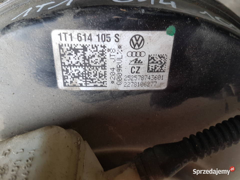 VW TOURAN GOLF V SERWO HAMULCOWE POMPA HAMULCOWA Turek