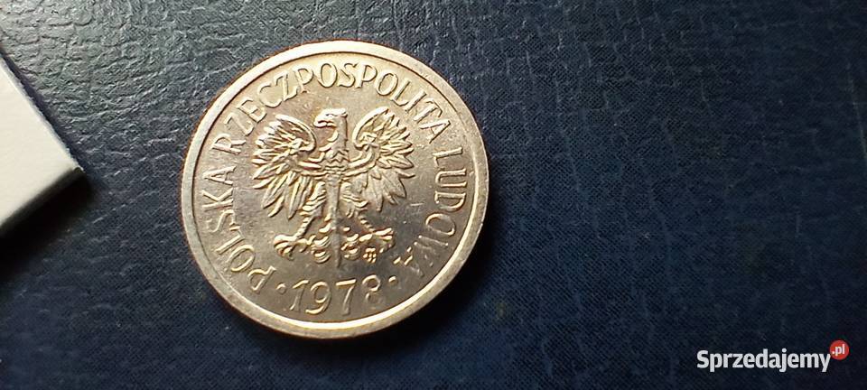 Stare monety 10 groszy 1978 PRL Polska piękna Numizmatyka Lesko