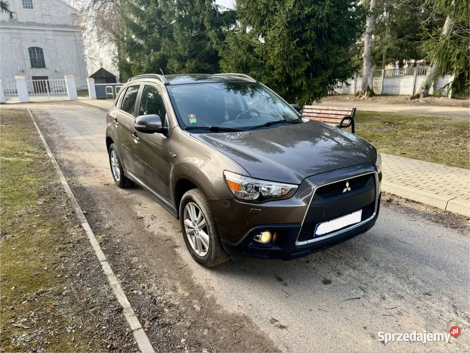 Mitsubishi ASX 18 did welurowa tapicerka mazowieckie