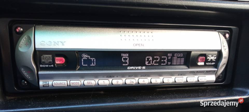 Radio CDMP3 Sony CDXR3300 DriveS Xpld Kielce sprzedam
