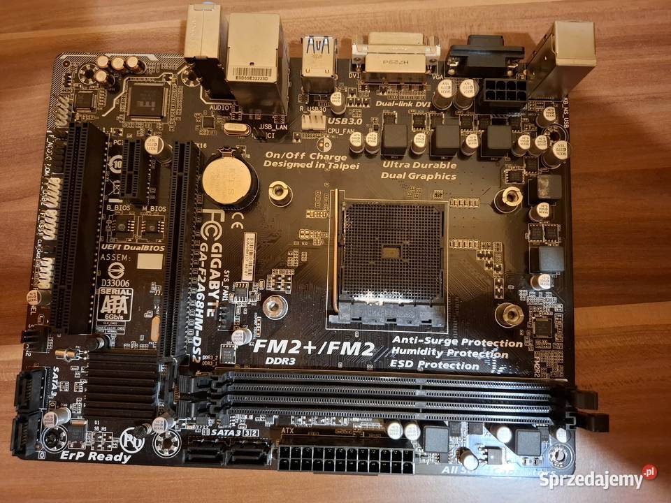 Płyta główna gigabyte GA F2A68HM DS2 Ożarów Mazowiecki