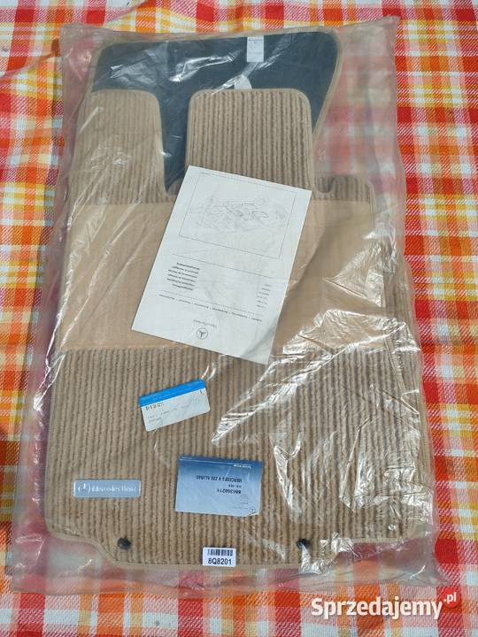 Oryginalne dywaniki rypsowe Mercedes W220 4Matic