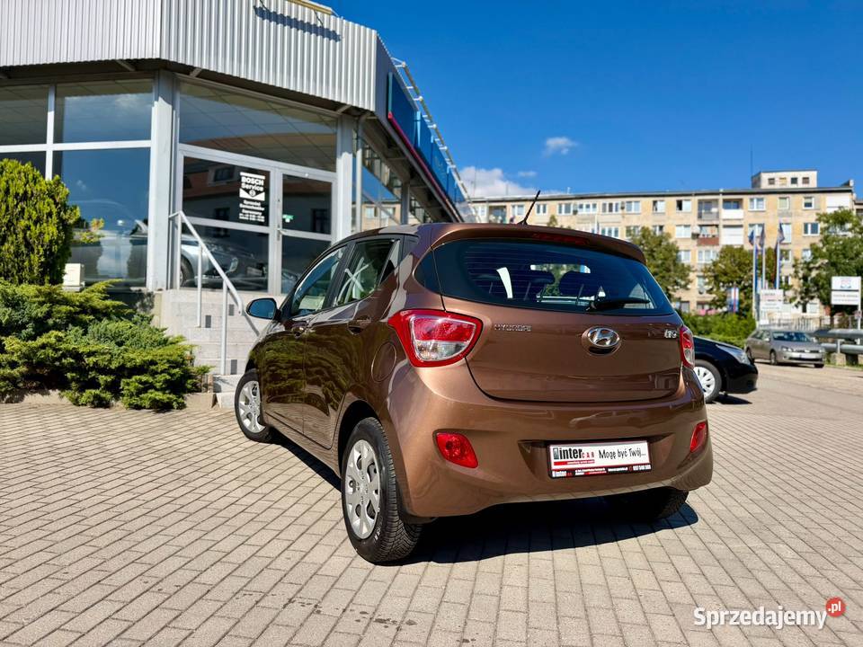 Hyundai i10 automat 12 benzyna moc 87 przebieg lakier metallic i10 Zgorzelec