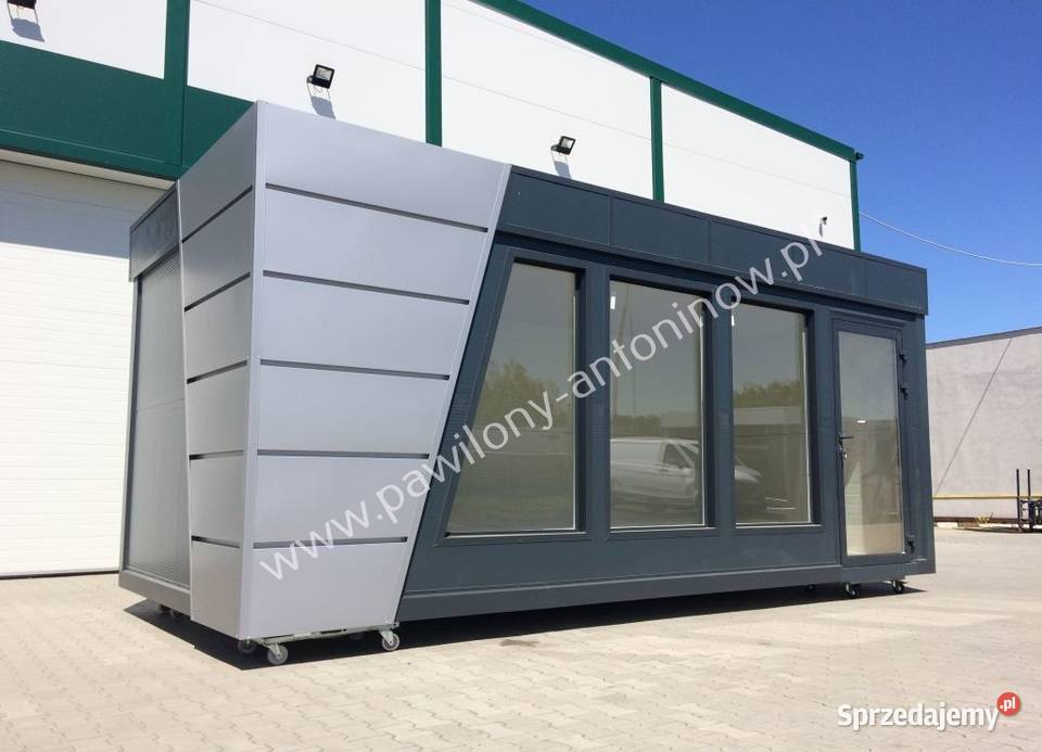 NOWY PAWILON HANDLOWY KONTENER USŁUGOWY BIUROWY Piaseczno