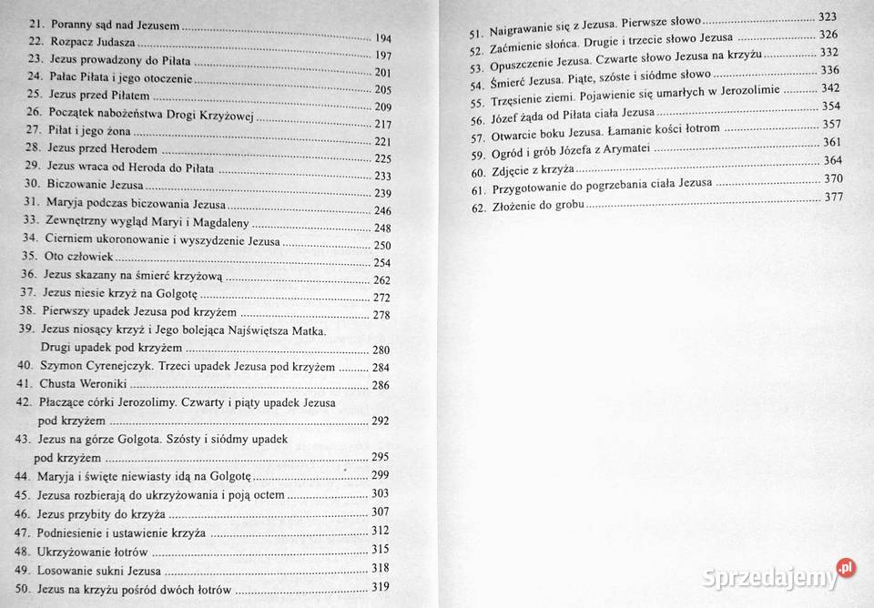 Pasja Bolesna męka Jezusa Chrystusa Anna Chełm sprzedam