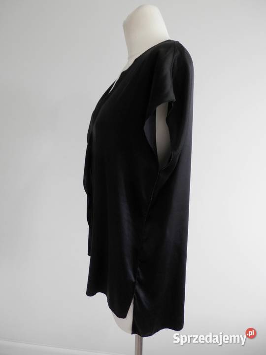 Bluzka Jedwabna 100 Naturalny Jedwab Wizytowa Bluzki i koszule Łomża