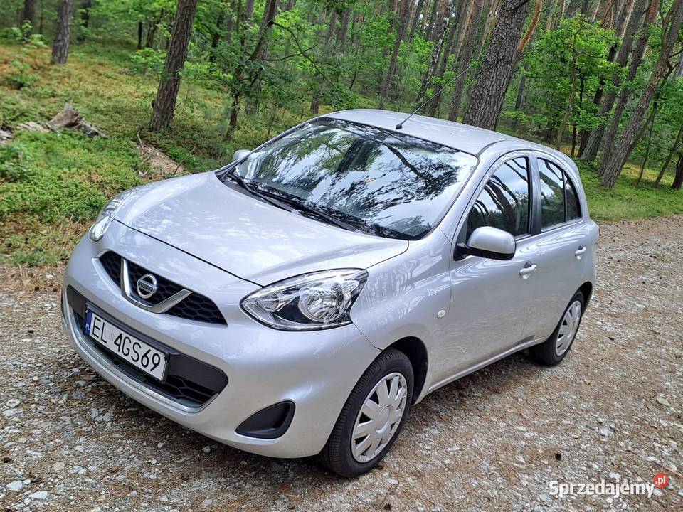 Nissan Micra K13 Lift 2017r 12 benzyna 161000 Rok produkcji 2017 Sieradz