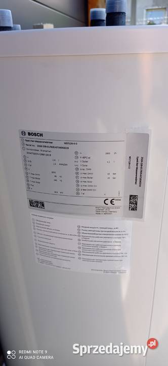 Zbiornik BOSch junkers 120L NOWY wielkopolskie