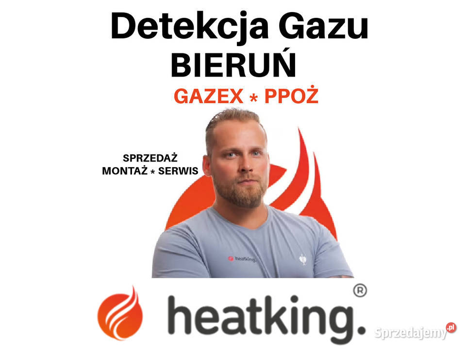 Detekcja Gazu Gazex PPOŻ Bieruń Heat King