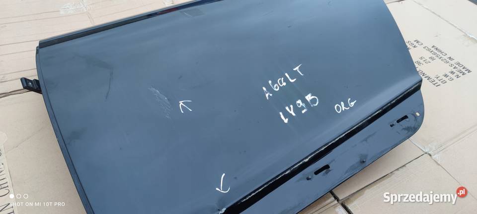 DRZWI LEWY TYŁ AUDI A6 C6 LY9B SEDAN KOMBI AVANT Karoseria Przystajń