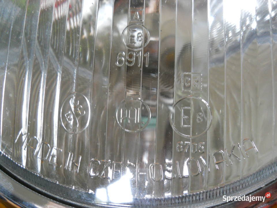 Lampy reflektory przedanie częściowo chromowane Części zamienne Biecz