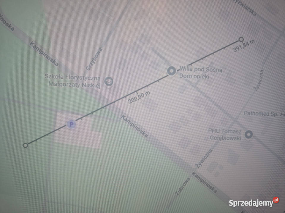 Łomianki Dąbrowa Leśna działka 1500m2
