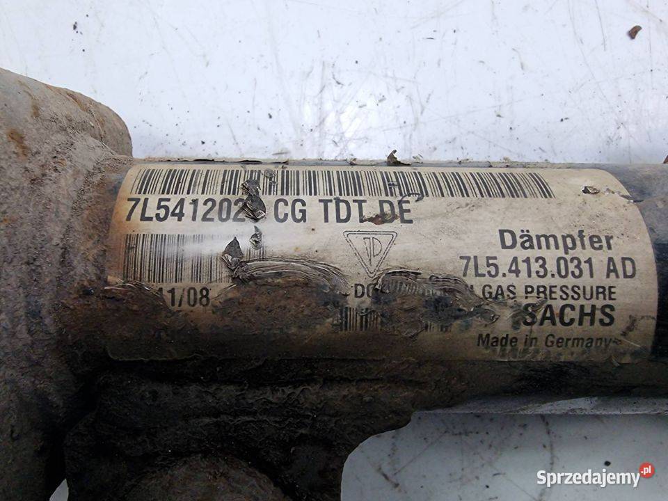 AMORTYZATOR LEWY PRZÓD PORSCHE CAYENNE I LIFT Lipno