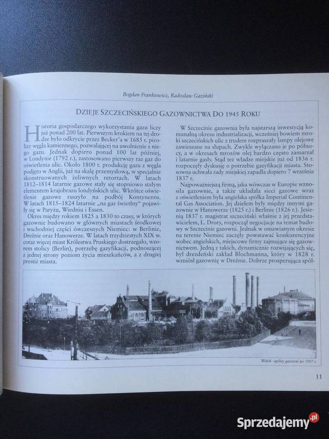 344 Pół Wieku Zakładu Gazowniczego Szczecin Antykwariat zachodniopomorskie sprzedam
