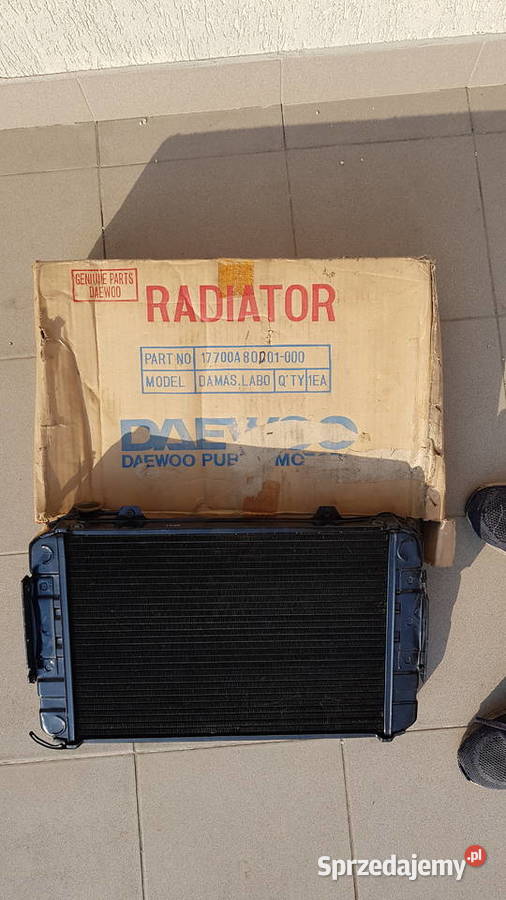 Chłodnica Daewoo Damas Rzeszów