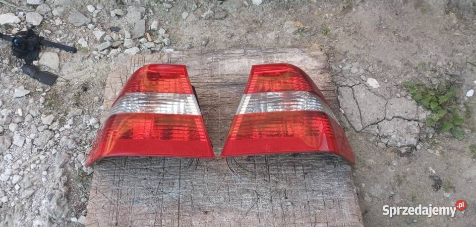 Lampy lampa lewa prawa tył tylna bmw e46 sedan Wielka Wieś