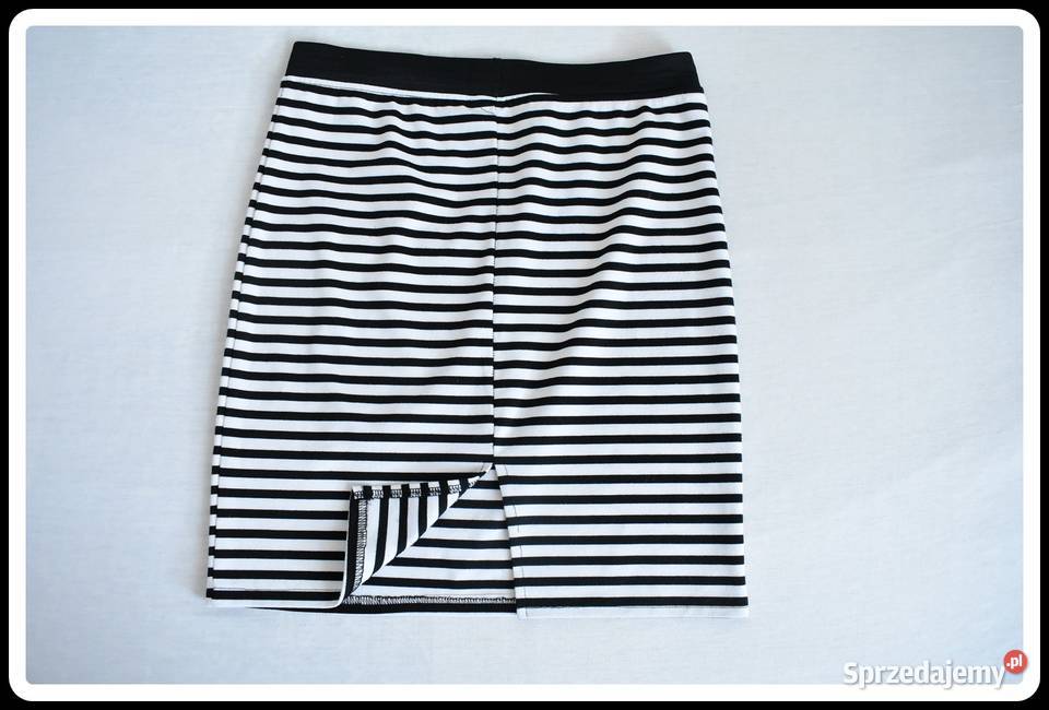 Spódnica w paski na gumce SINSAY 40 L Płock