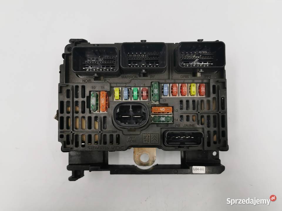 Moduł BSM L04 Skrzynka Bezpieczników Citroen C4 Wyszków
