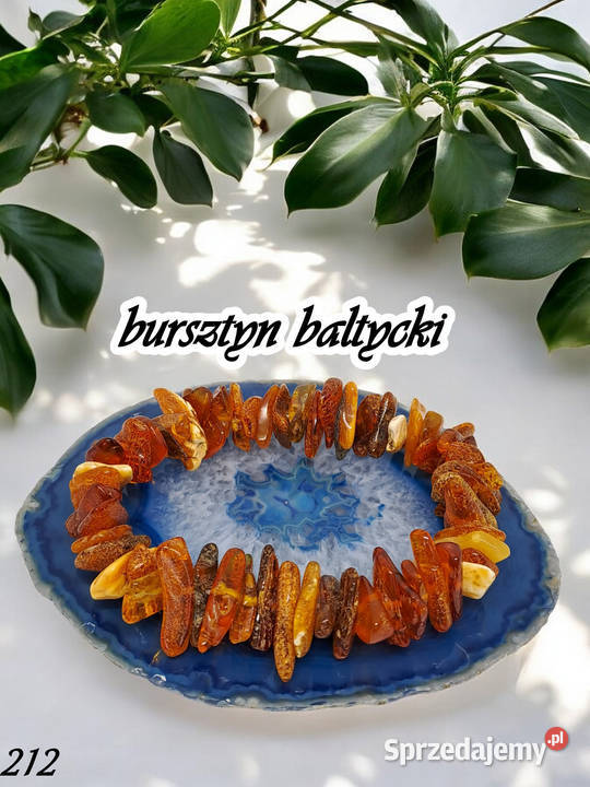 Bransoletka z bursztynu bursztyn bałtycki Warszawa