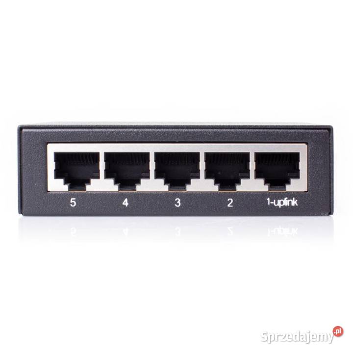 SWITCH GETFORT SG105 5x Gigabit Ethernet Plug Knurów
