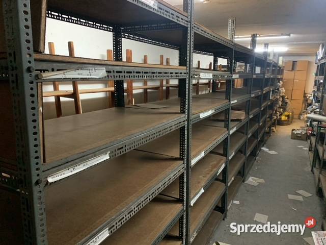 Regały magazynowe stalowe solidne ciężkie Białogard
