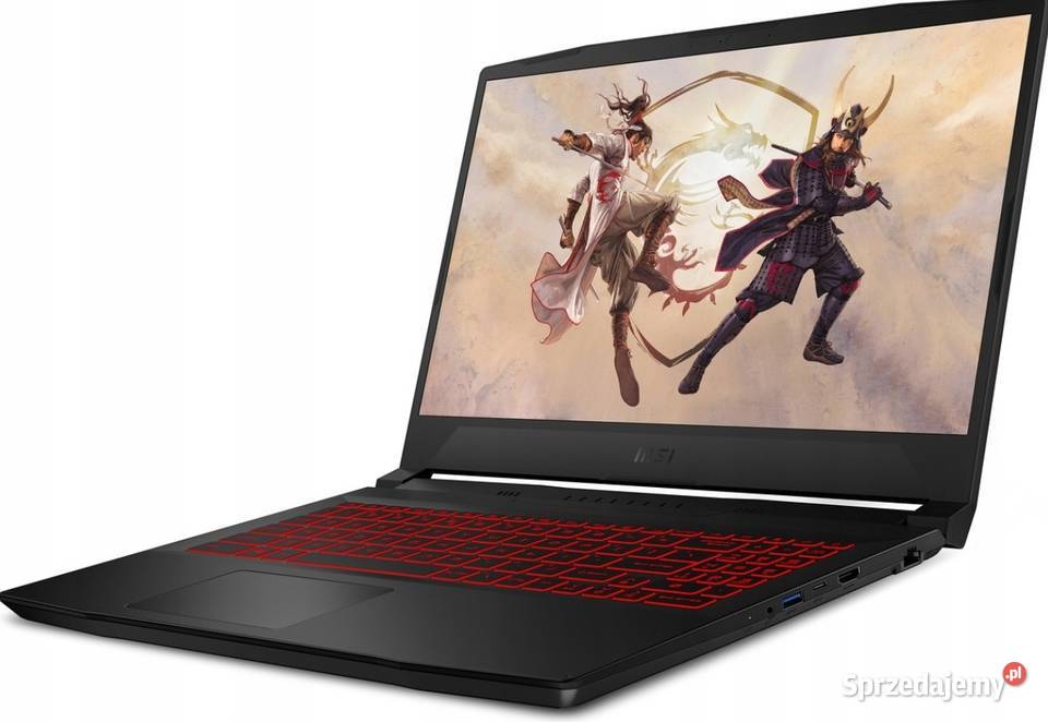MSI GF66 Katana i711800H 64GB RTX3060 2TB M2 Iława sprzedam