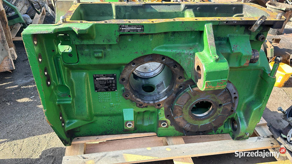 John deere 8345r miska olejowa obudowa mostu