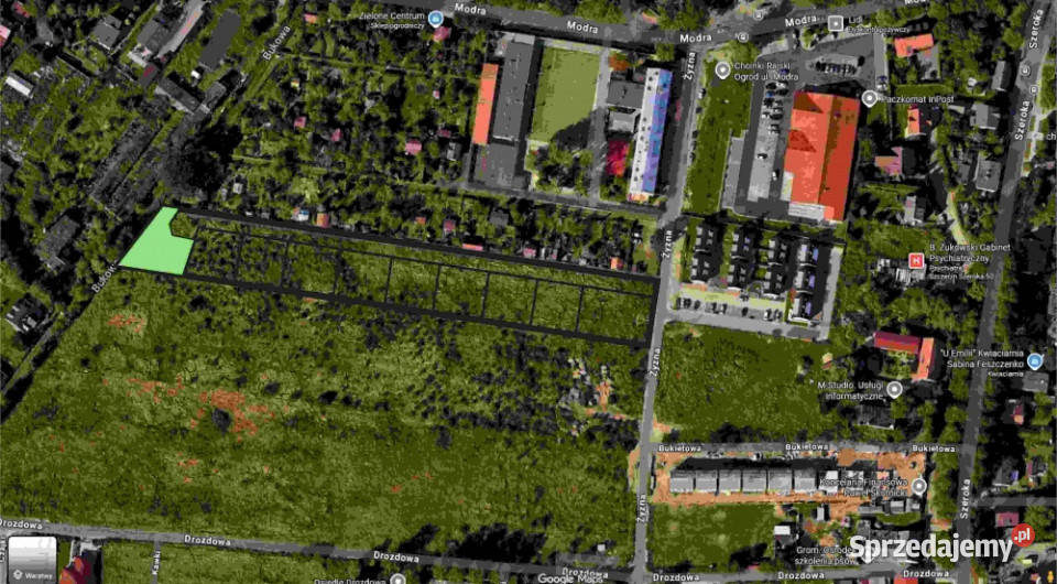 działka pod dom jednorodzinny Krzekowo Szczecin