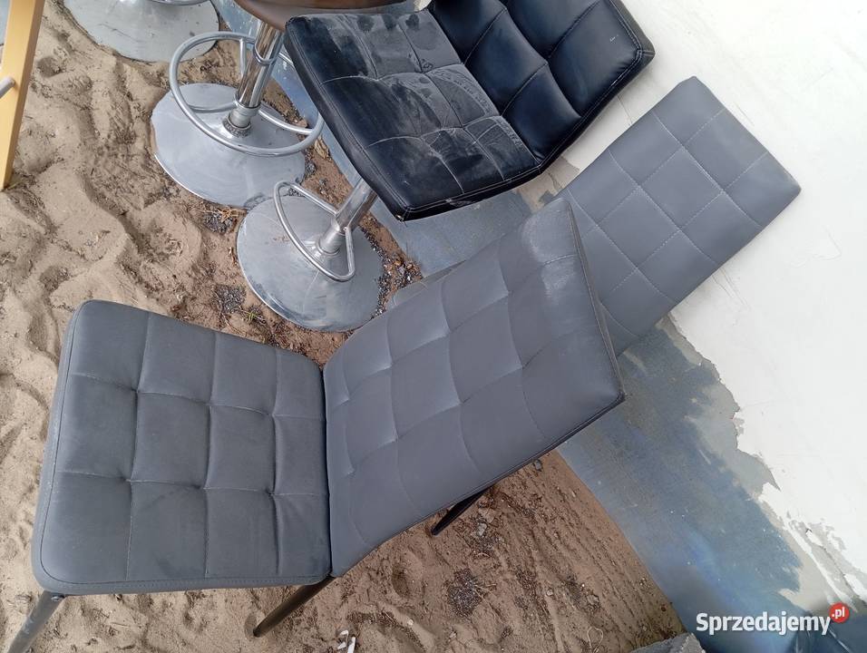 Sprzedam krzesła i hokery Skruda sprzedam