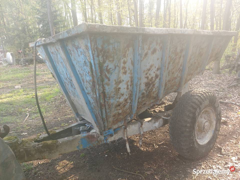 koleba budowlana zremb wywrotka hl nieuszkodzony Przyczepy rolnicze małopolskie Wola Rzędzińska