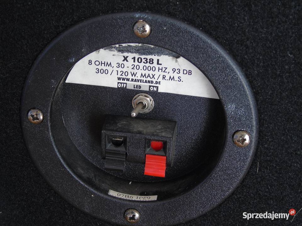 Kolumny imprezowe Omnitronic 2x 300 wat sprawne Jasło