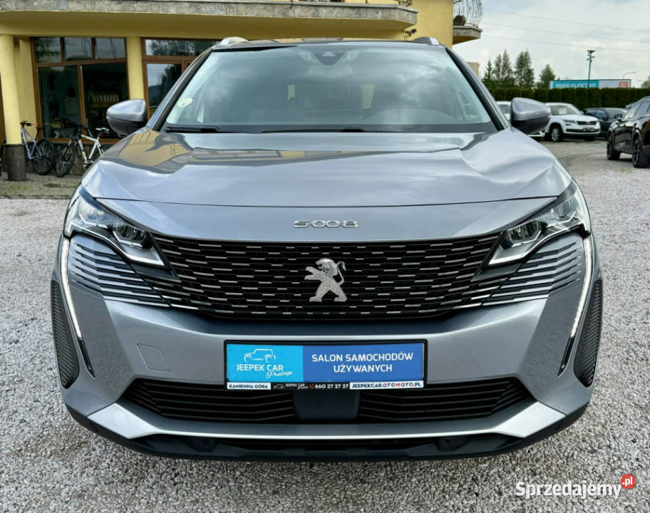 Peugeot 5008 Allure180Full wersjaGwarancja II elektrycznie ustawiane fotele 5008 Kamienna Góra