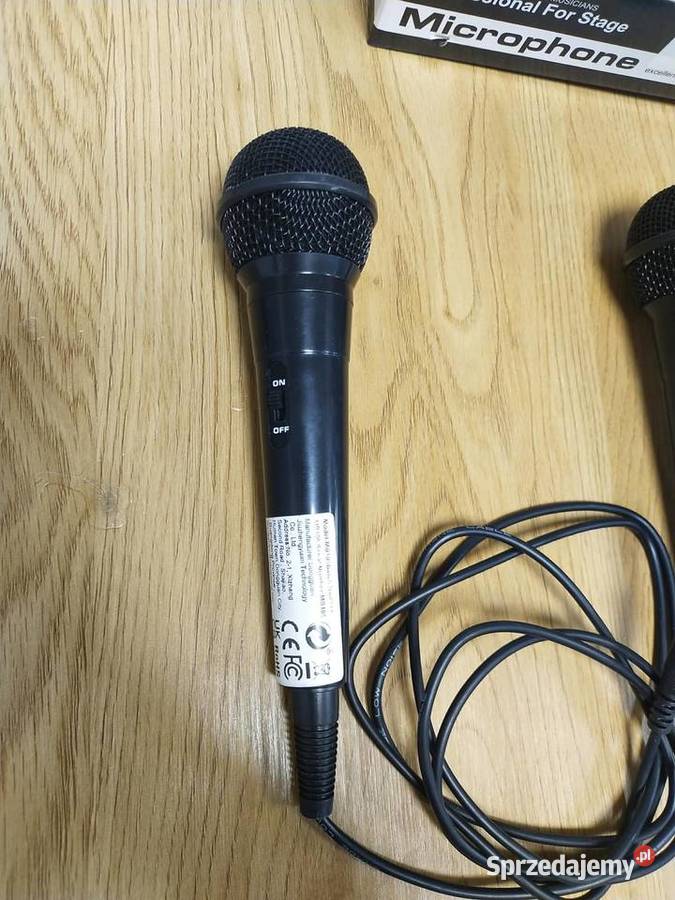 Mikrofon 2 sztuki MB105 karaoke Kraków Pozostałe