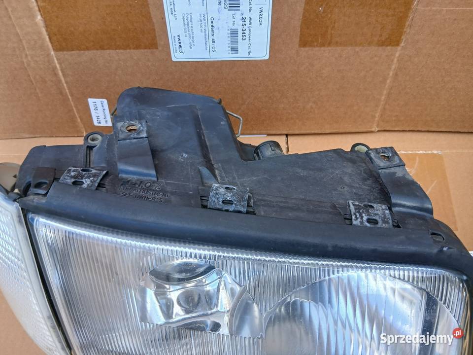 Lampy reflektory przód soczewkowe Audi 100 S4 C4 Lampy przednie Grodków