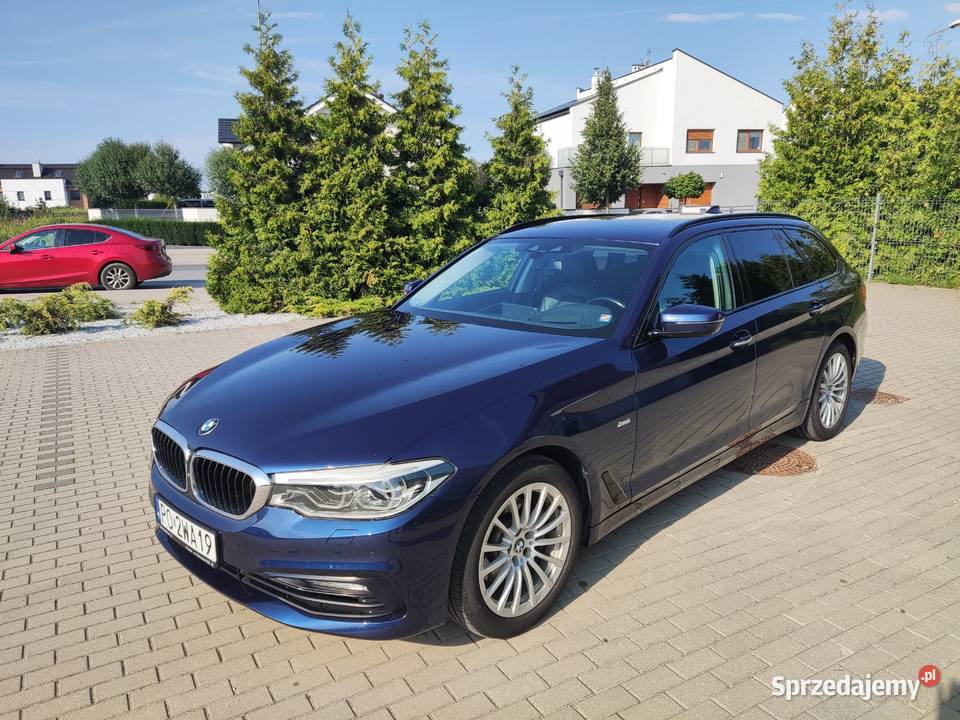 BMW 520xDrive Salon Serwis ASO Head Up Adaptive elektryczne szyby Seria 5 Poznań sprzedam