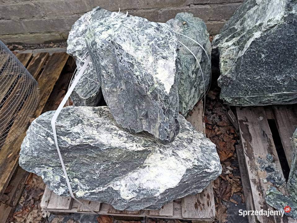 Do gabionu kamień Zielony Biała Marianna