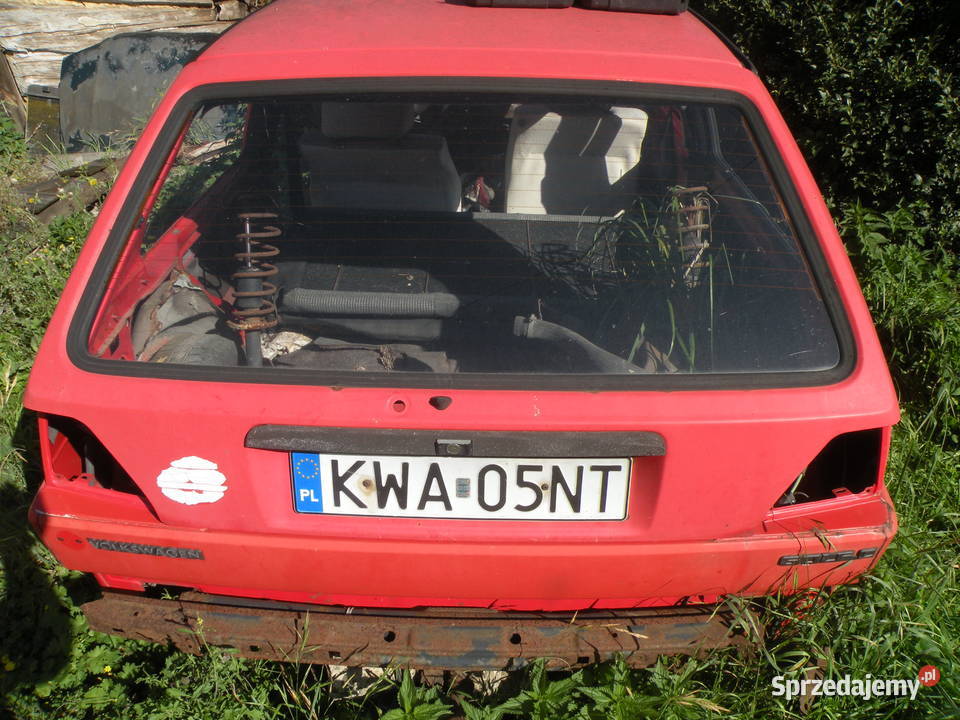 VW GOLF II 2 Atrapa przód przednia i inne części Rok produkcji 1985 Andrychów sprzedam